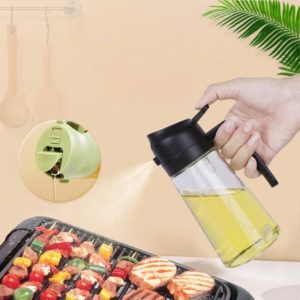 Pulverizador y dispensador de aceite 2 en 1