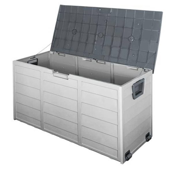 Caja baúl para exterior con ruedas - Imagen 6