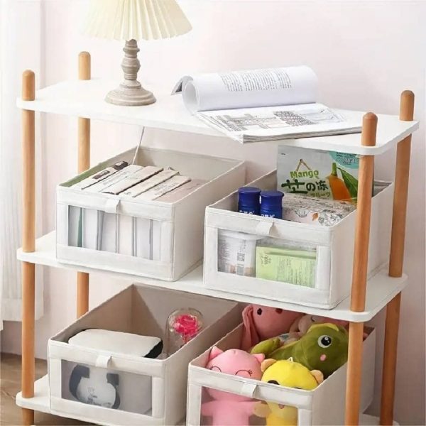 Caja de almacenamiento de tela plegable - Imagen 2