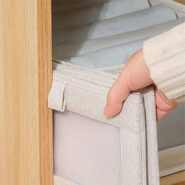 Caja de almacenamiento de tela plegable - Imagen 4