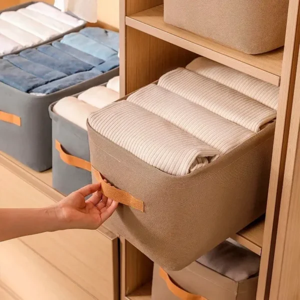 Caja de almacenamiento organizador de ropa - Imagen 4