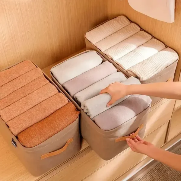 Caja de almacenamiento organizador de ropa - Imagen 3