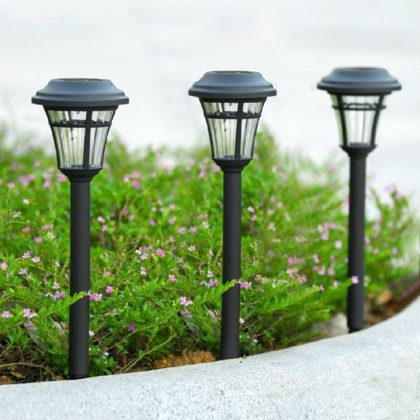 Farol estaca para jardin con energia solar 1 UNIDAD - Imagen 5