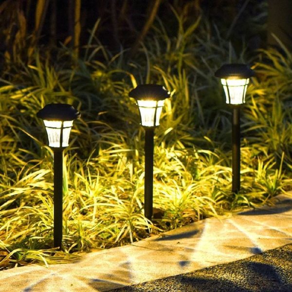 Farol estaca para jardin con energia solar 1 UNIDAD - Imagen 6