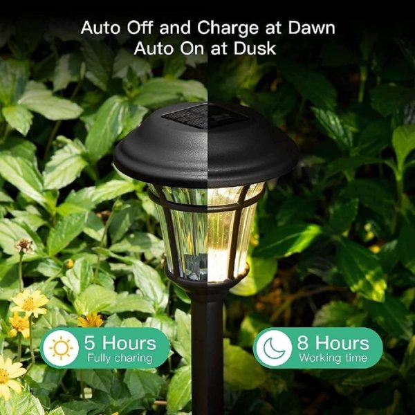 Farol estaca para jardin con energia solar 1 UNIDAD - Imagen 7