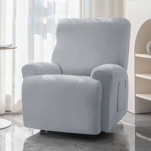 Funda sillón reclinable 1 cuerpo lisa + Colores - Imagen 2