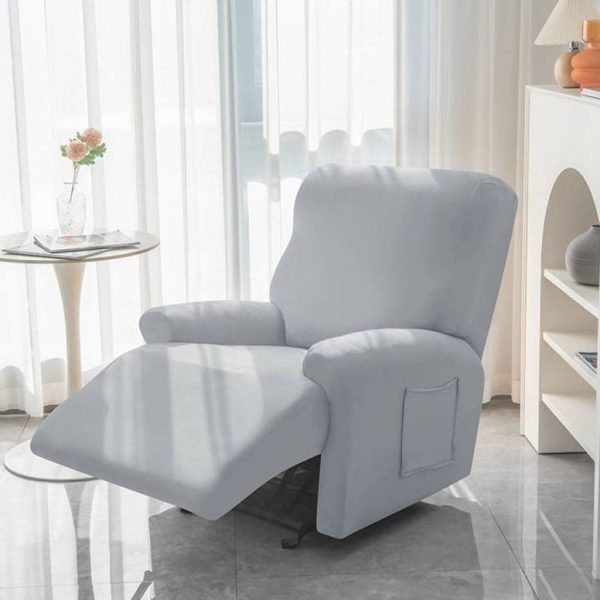Funda sillón reclinable 1 cuerpo lisa + Colores - Imagen 3
