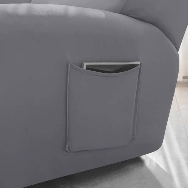 Funda sillón reclinable 1 cuerpo lisa + Colores - Imagen 4