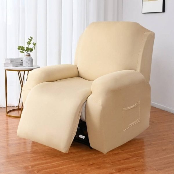 Funda sillón reclinable 1 cuerpo lisa + Colores