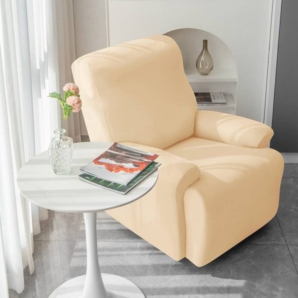 Funda sillón reclinable 1 cuerpo lisa + Colores - Imagen 6