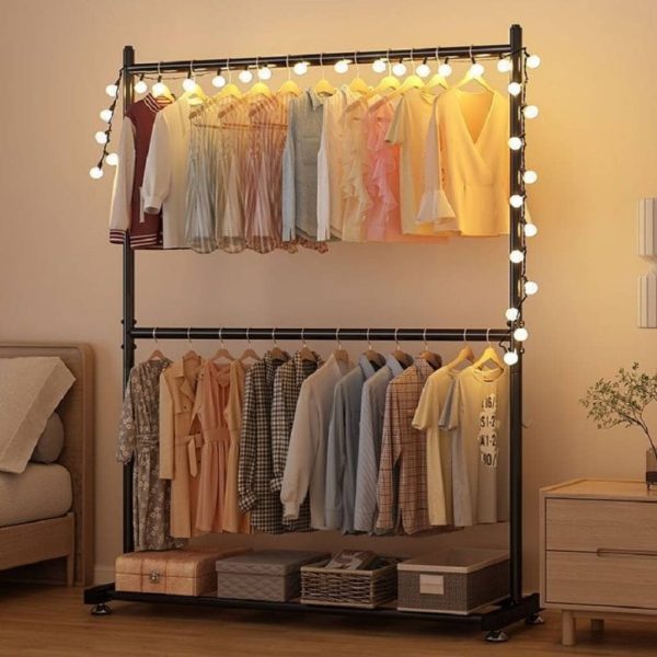 Perchero de ropa 2 niveles - Imagen 3