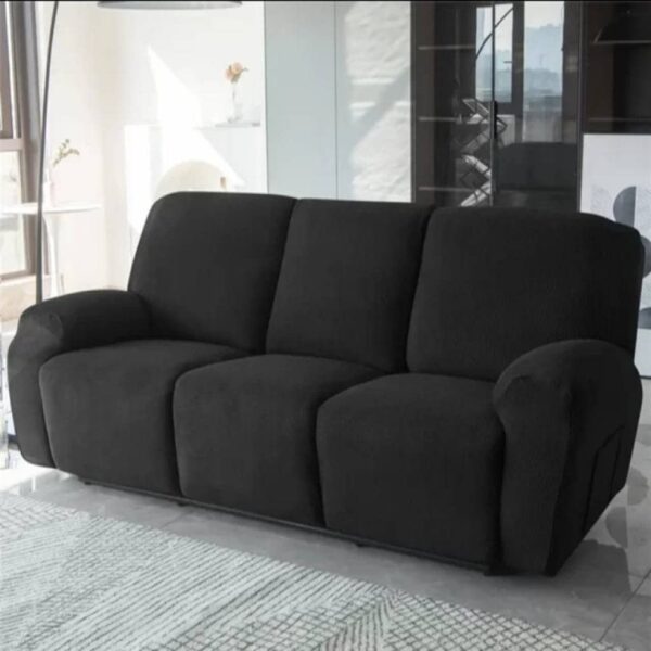 Funda sillón reclinable 3 cuerpos lisa - Imagen 3
