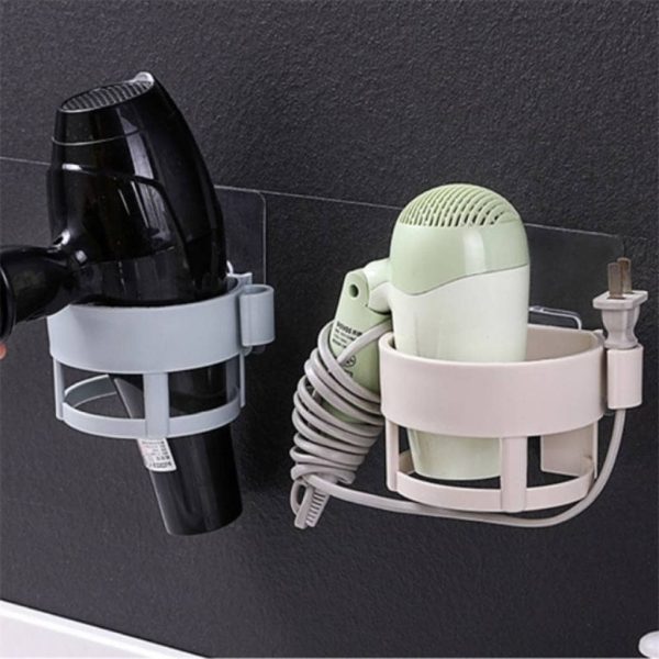 Soporte adhesivo para secador de pelo de pared - Imagen 6