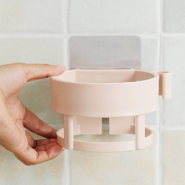Soporte adhesivo para secador de pelo de pared - Imagen 3