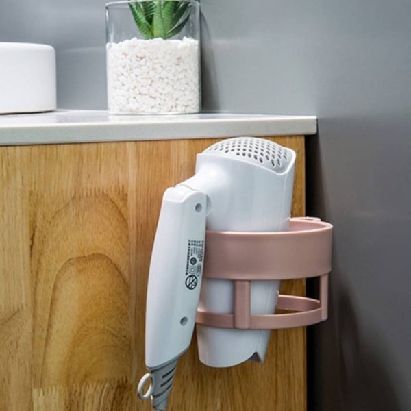 Soporte adhesivo para secador de pelo de pared - Imagen 5