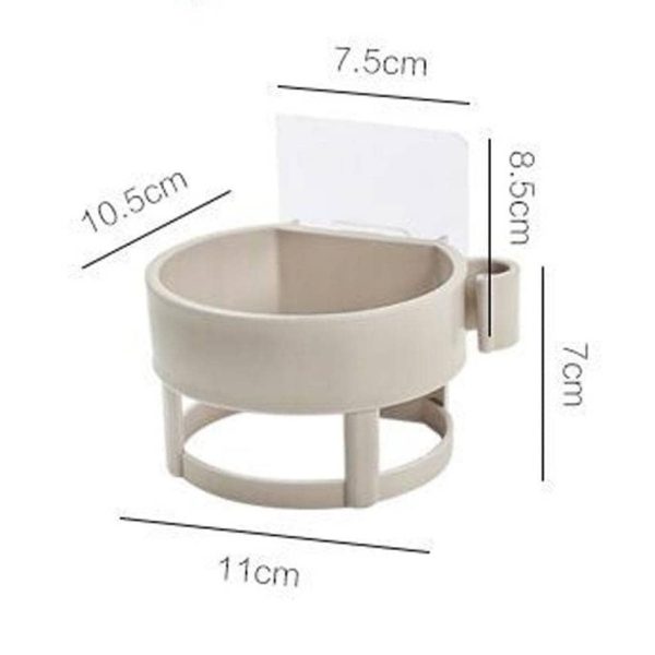 Soporte adhesivo para secador de pelo de pared - Imagen 7