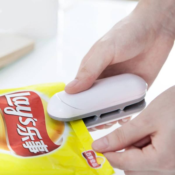 Mini Sellador Portatil Para Bolsas De Alimentos - Imagen 2