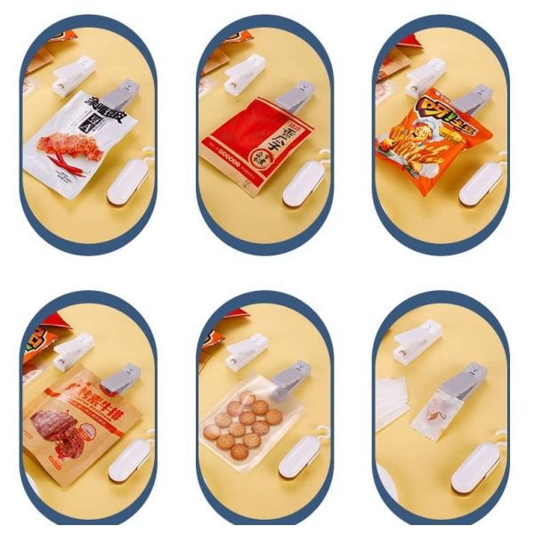 Mini Sellador Portatil Para Bolsas De Alimentos - Imagen 7