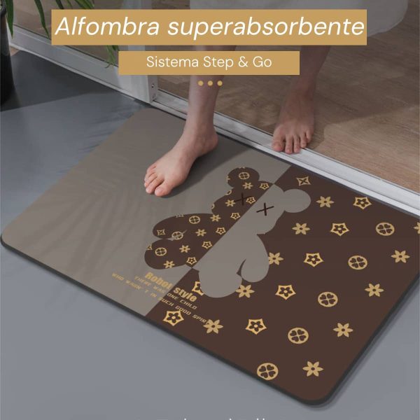 Alfombra De Baño Super absorbente Varios Diseños