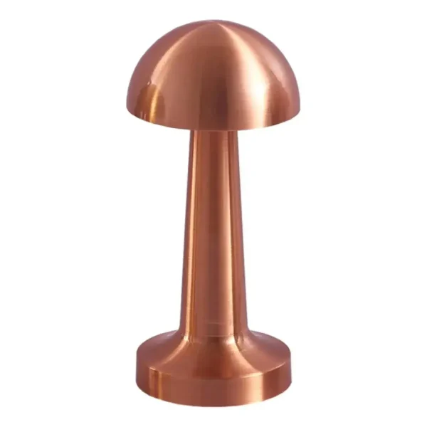 Lámpara De Mesa Portátil Recargable Usb Metalica Domus - Imagen 5
