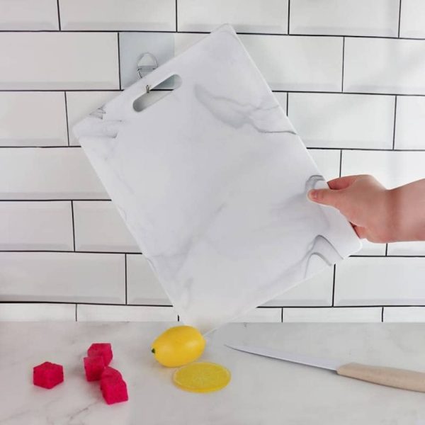 Tabla de Cocina Plástico Acabado Mármol