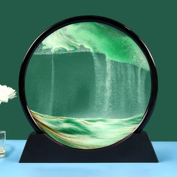 Decoración Estilo Reloj De Arena Médanos Desierto Planeta - Imagen 4