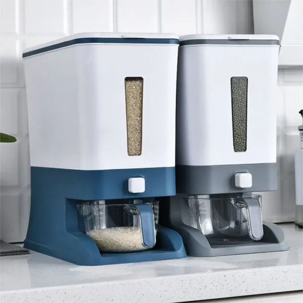 Dispensador Granos Arroz Cereales Alimento C/ Dispensador