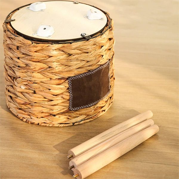 Porta Macetas Deco Estilo Boho Fabricado Mimbre - Imagen 3