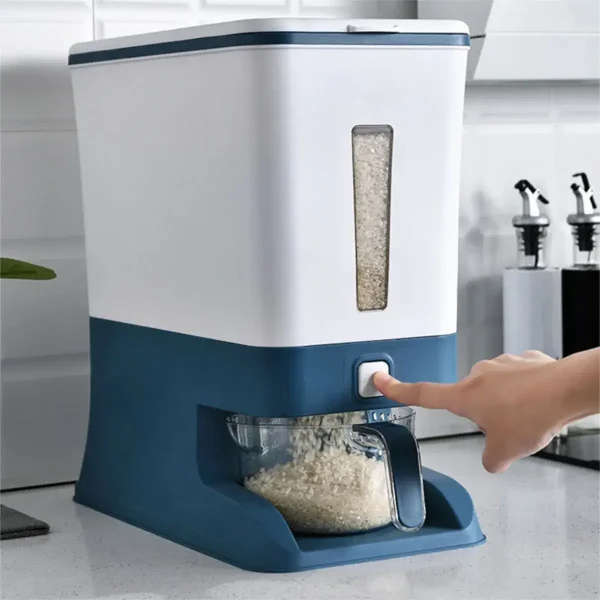 Dispensador Granos Arroz Cereales Alimento C/ Dispensador - Imagen 2