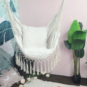 Silla Colgante Estilo Hamaca Paraguaya Gancho Incluido