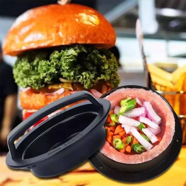 Molde Para Hamburguesas Rellenas Prensa Plancha