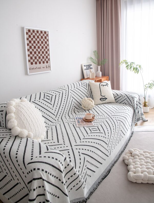 Manta sillon y cama punteada + Colores - Imagen 3