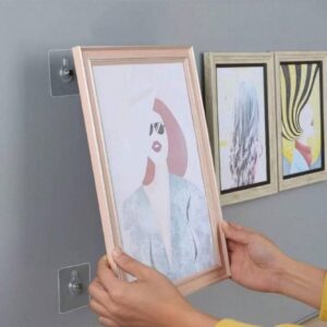 Soporte autoadhesivo para cuadros sin perforaciones