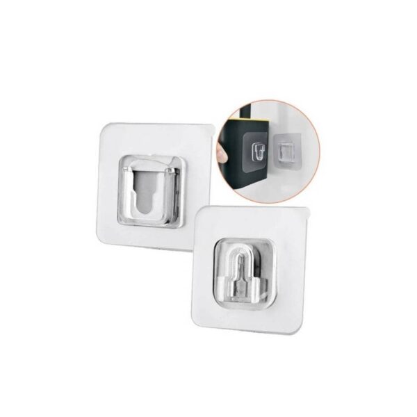 Gancho adhesivo para pared encastrable - Imagen 4