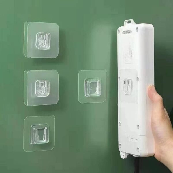 Gancho adhesivo para pared encastrable