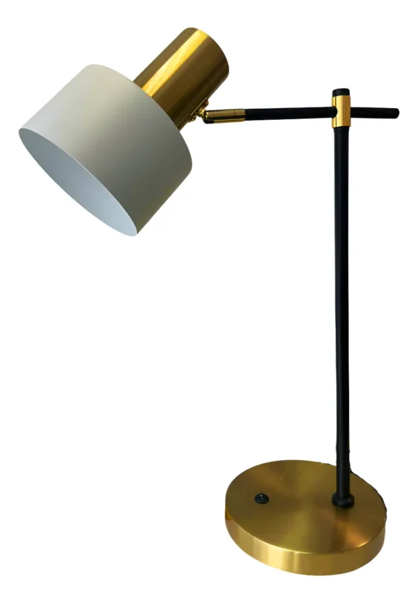 Lampara De Mesa De Luz Escritorio Portatil Con Rotación