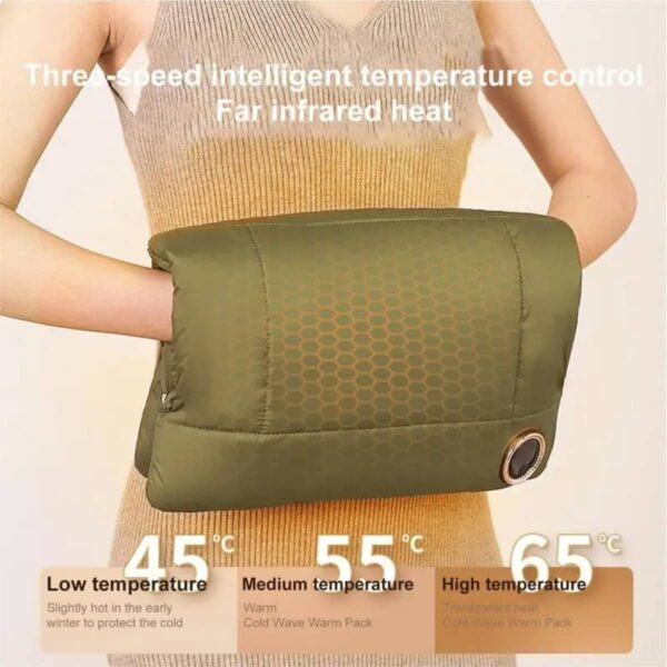 Calienta Manos Convertible Muff Conectado Usb O Batería Ext - Imagen 3