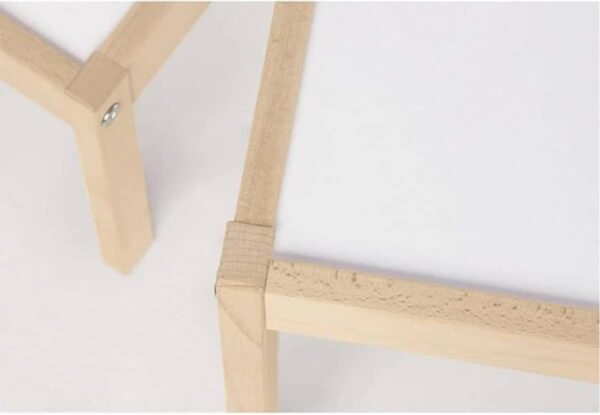 Juego De Mesa Y Dos Sillas Para Niños De Madera Básicas - Imagen 3