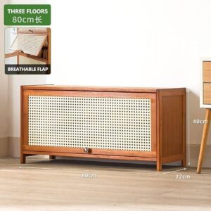Mueble Rack Para Tv Living De Madera Con Cajón Retro