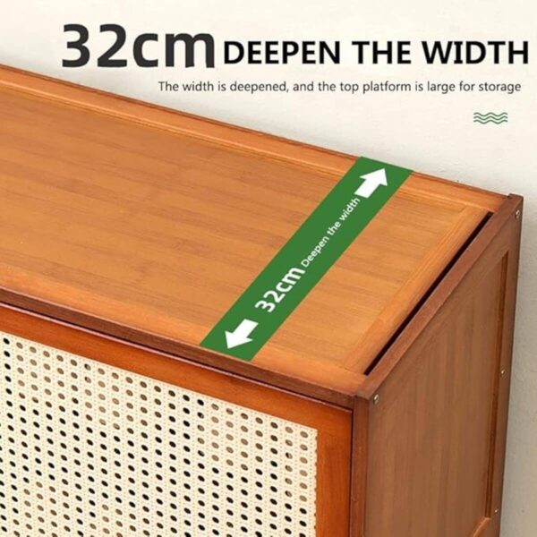 Mueble Rack Para Tv Living De Madera Con Cajón Retro - Imagen 2