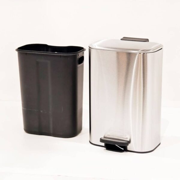 Tacho cesto de basura acero - Imagen 3