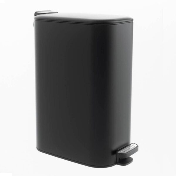 Tacho cesto de basura angosto acero inoxidable 16L