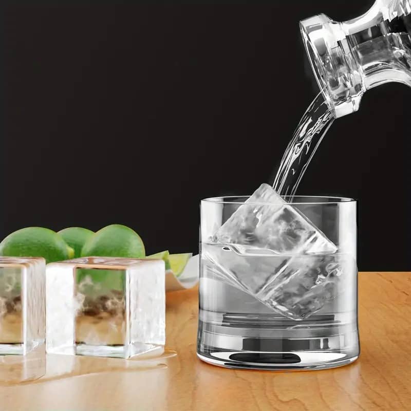 Cubetera hielera de silicona Cuadrados - Imagen 2