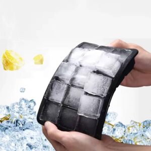 Cubetera hielera de silicona Cuadrados