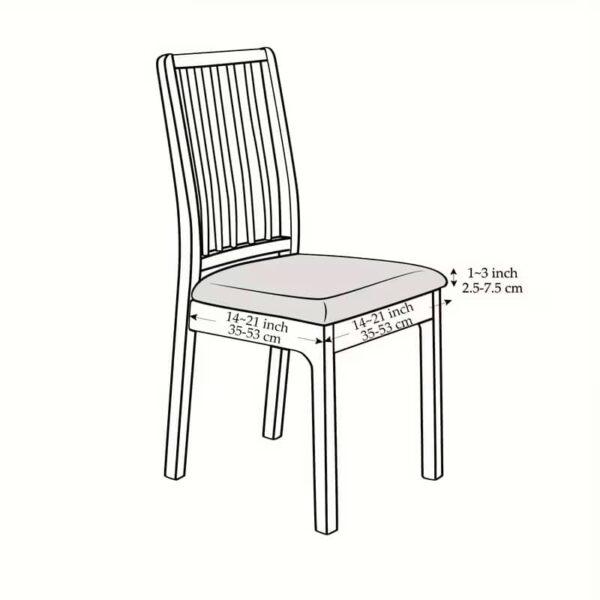 Funda de asiento almohadon para silla - Imagen 12