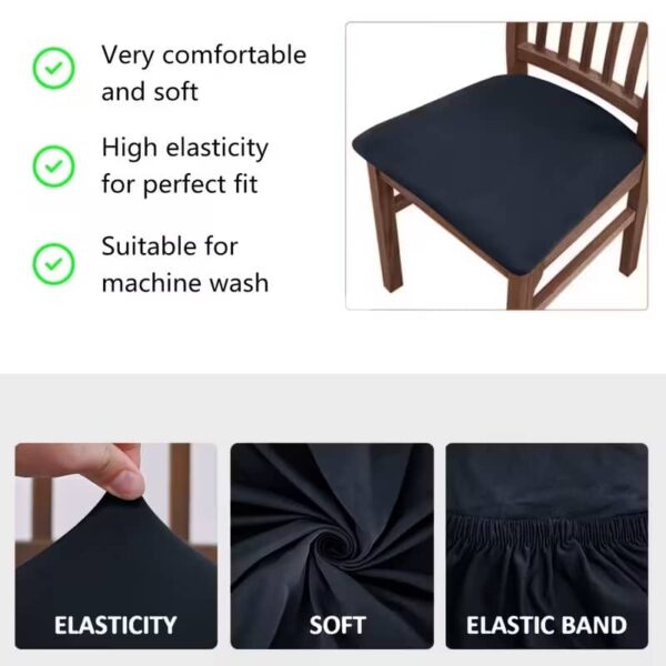 Funda de asiento almohadon para silla - Imagen 9