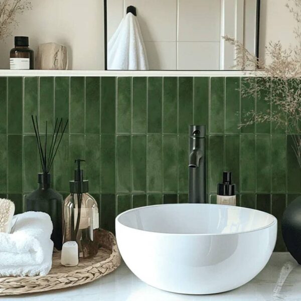 Azulejos adhesivos para cocina baño 10uds - Imagen 5