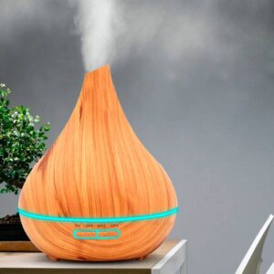 Humidificador difusor aromático de madera