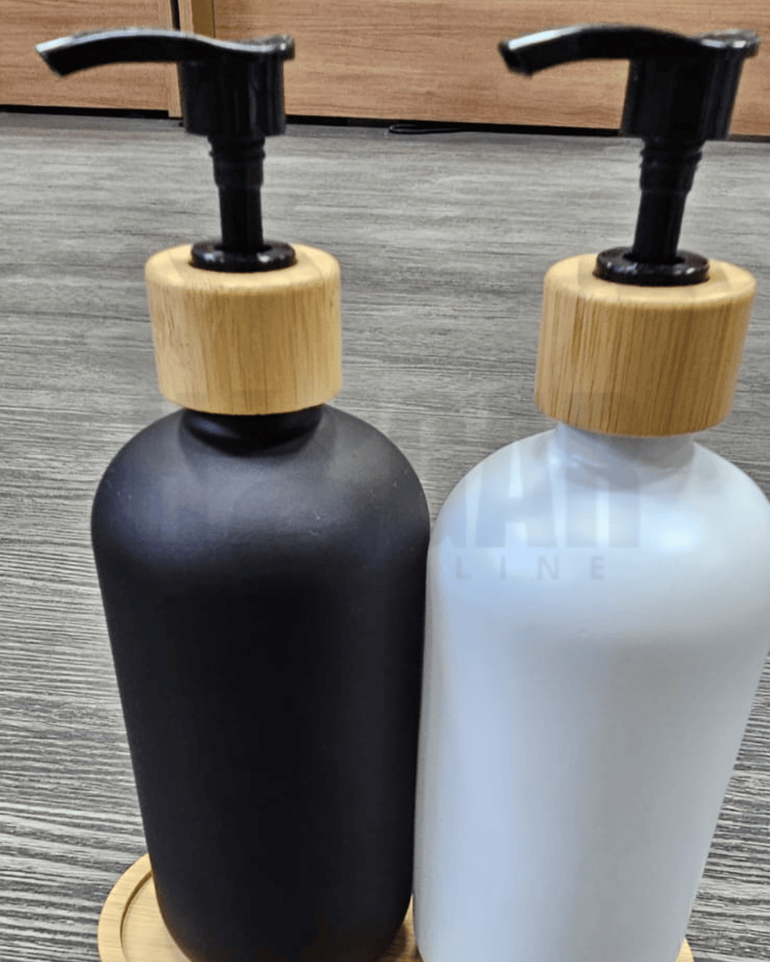 Set 2 dispensadores de jabón shampoo 400ml - Imagen 3
