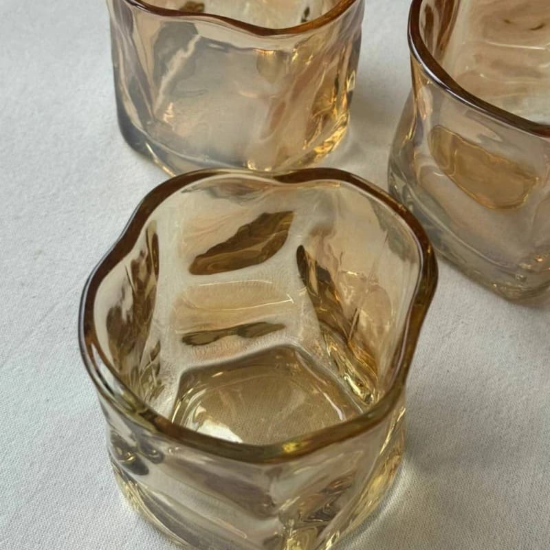 Vaso de vidrio irregular 180 ml - Imagen 3